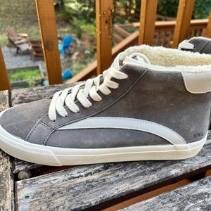 Womens Madewell Sidewalk High Top Sneaker